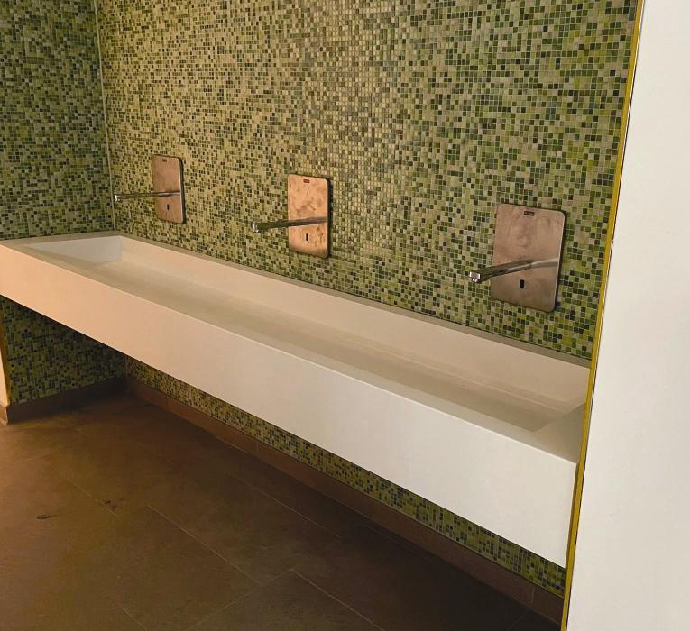 Waschrinnen für Kindergarten, Kita + Krippe